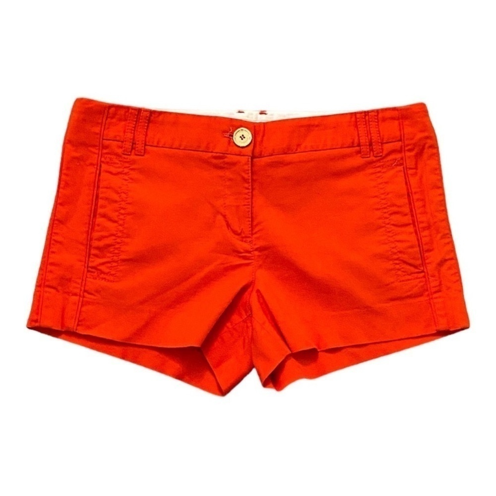 TORY BURCH Bright Orange Shorts